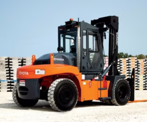 Toyota Diesel Pneumatic Forklift for Heavy Use