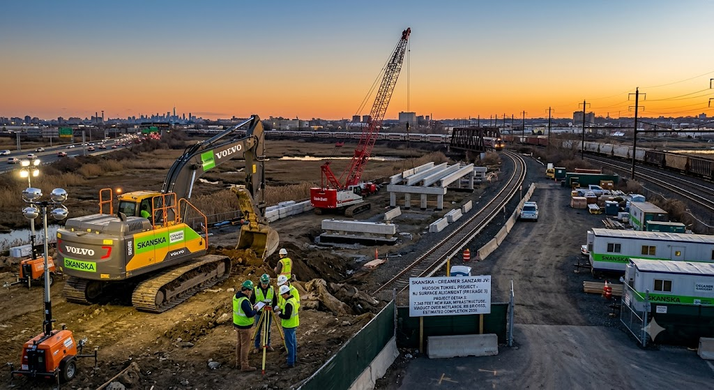Skanska New Jersey Surface Alignment Project Details